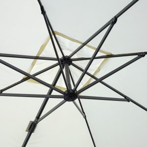 Ombrellone California 3X3 Palo Laterale con maniglia Greenwood