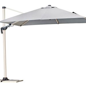 Ombrellone 3X3 fusto wooden look e telo Spuncrylic Greenwood