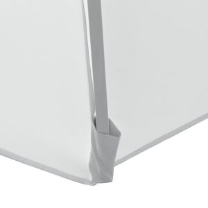 Ombrellone  4X4 Push Up -  Telo Bianco 1 Pz