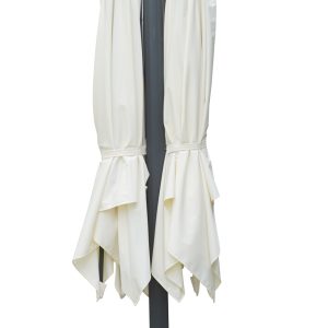 Ombrellone 3x3 doppio palo laterale Greenwood