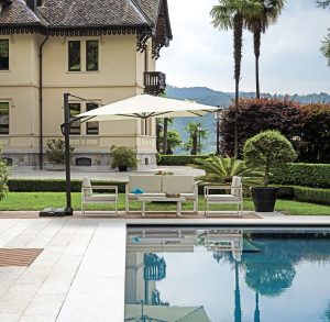 Ombrellone Tennessee 3X4 mezza base Greenwood