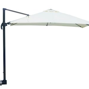 Ombrellone California 3X3 mezza base basculante Greenwood