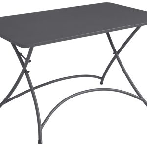 Tavolo Orta 120X70 - Ferro Antracite - Pieg. 1 Pz
