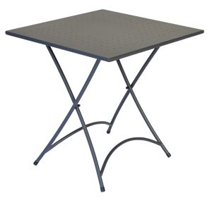Tavolo Orta 70X70 - Ferro Antracite - Pieg. 1 Pz