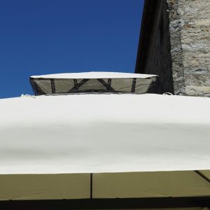 Gazebo Nebraska 3X3 tende laterali Greenwood