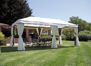 Gazebo Nebraska 6x3 con tende laterali