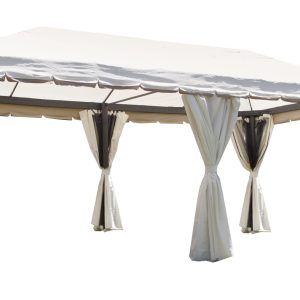 Gazebo Nebraska 6x3 con tende laterali