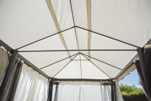 Gazebo Nebraska 6x3 con tende laterali