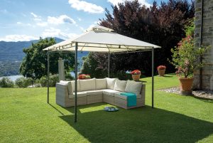 Gazebo Illinois 3x3 con innesto a molla Greenwood