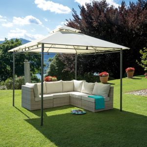 Gazebo Illinois 3x3 con innesto a molla Greenwood