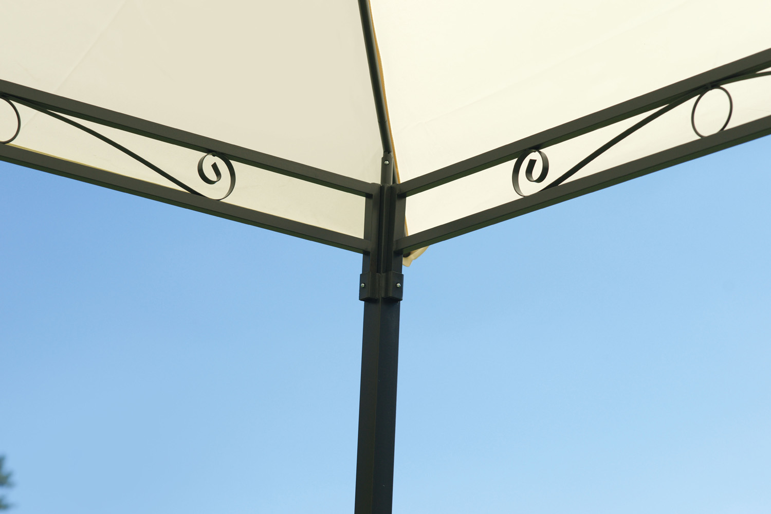 Gazebo Illinois 3x3 con innesto a molla Greenwood - immagine 4