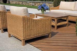 Salotto Maiori  In Rattan Leles 4 Pz