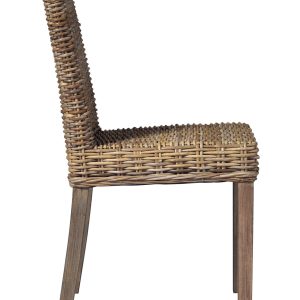 Sedia Lisbona Grey Kubu naturale Greenwood