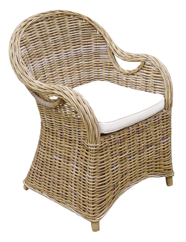 Poltrona Semarang con Tavolo Sumatra 180/250x100 Greenwood