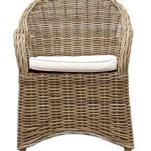 Poltrona Semarang con Tavolo Sumatra 180/250x100 Greenwood