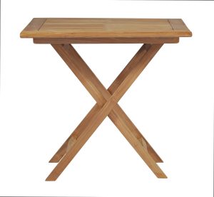 Tavolo rettangolare Lipari pieghevole Teak 120X70 Greenwood
