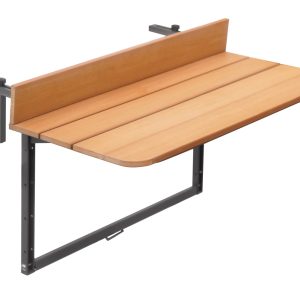 Tavolo Look Out Per Balconi Regolabile 80X37 1 Pz