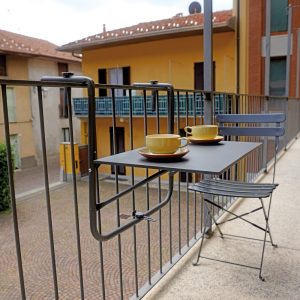 Tavolo Ringhiera Antracite 60 X 52 Cm  1 Pz