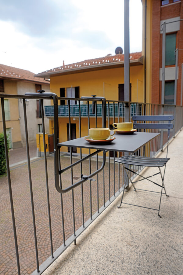 Tavolo Ringhiera Antracite 60 X 52 Cm  1 Pz