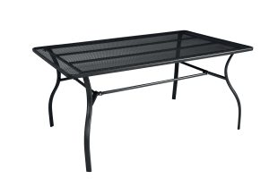 Tavolo Ameno 160X100 - Ferro Antracite - Rete 2 Pz