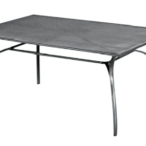 Tavolo Ameno 160X100 - Ferro Antracite - Rete 2 Pz