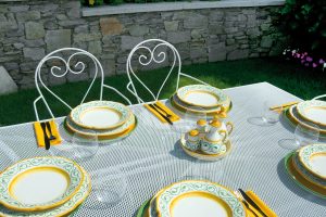 Tavolo Desenzano 160X100 - Ferro Avorio 2 Pz