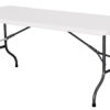 Cheonda - Tavolo Fisso Catering - Piano In Polietilene Alta Densità - 183 X 76 X H. 74 Cm - Tubo Ø 28 X 1 Mm