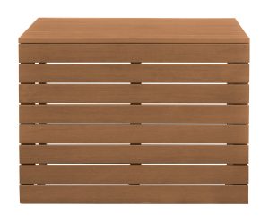 Set Saint Tropez Angolare - Composto Da Due Divani Da 2 Posti E Un Angolare - Tavolino Centrale Più Tavolini Laterali Con Piano In Resin Wood - Struttura In Alluminio Antracite - Cuscini Sfoderabili In Grigio