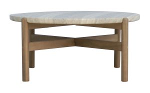 Salotto Lamezia In Acacia Certificata Fsc Color Teak  Con Corda Color Naturale 5 Pz