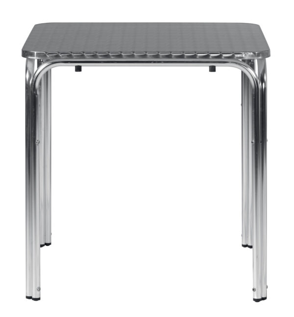 Tavolo 70X70 Alu/Acciaio Impilabile 1 Pz