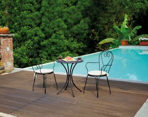 Tavolo Stresa Ø60 Cm - Ferro Nero 1 Pz