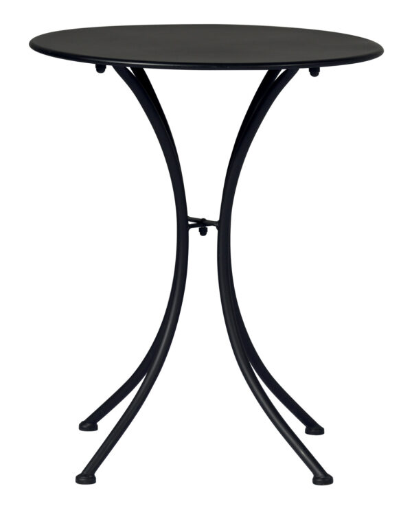 Tavolo Stresa Ø60 Cm - Ferro Nero 1 Pz