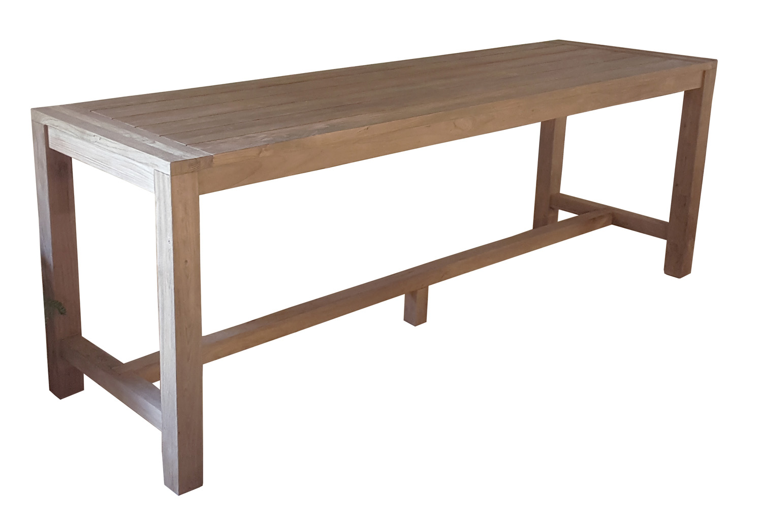 Bancone Bar Java 250 X 70 Teak riciclato Greenwood - immagine 2