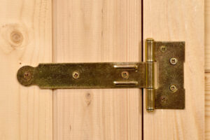 Casa Barone in abete rosso, assi da 28 mm.