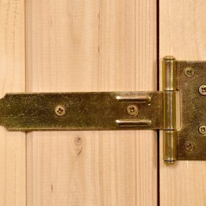 Casa Barone in abete rosso, assi da 28 mm.