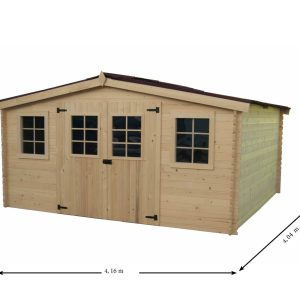 Rifugio Barone, tavole epicea da 28 mm.