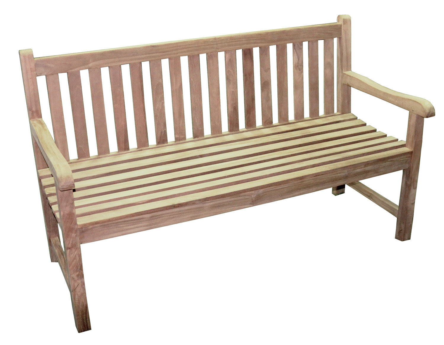 Panca 3 Posti lampedusa in Teak Greenwood