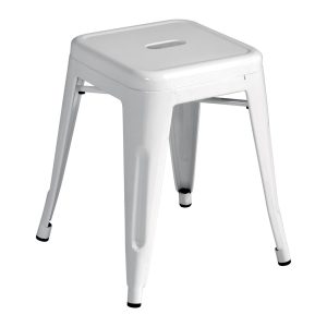 Sgabello Basso Impilabile Lamiera 4 Pz