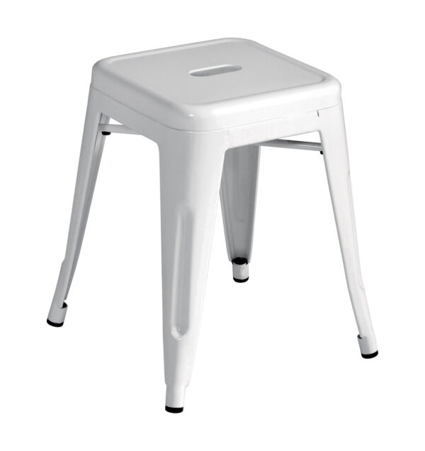 Sgabello Basso Impilabile Lamiera 4  Pz