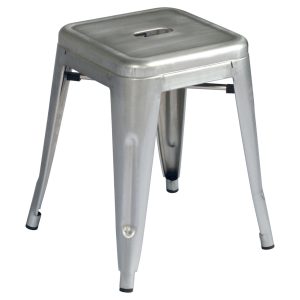 Sgabello Basso Impilabile Lamiera 4 Pz