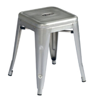 Sgabello Basso Impilabile Lamiera 4  Pz