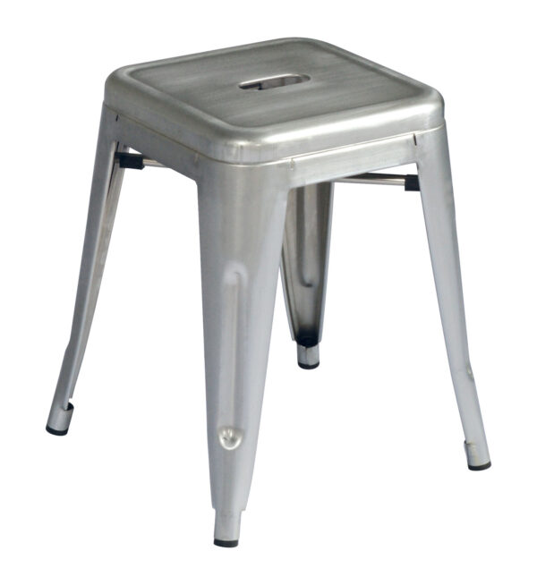 Sgabello Basso Impilabile Lamiera 4  Pz