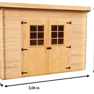 Rifugio Charente, abete rosso, tavole da 20 mm.