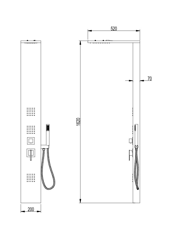 Colonna in acciaio multifunzione di design Sphera - immagine 11