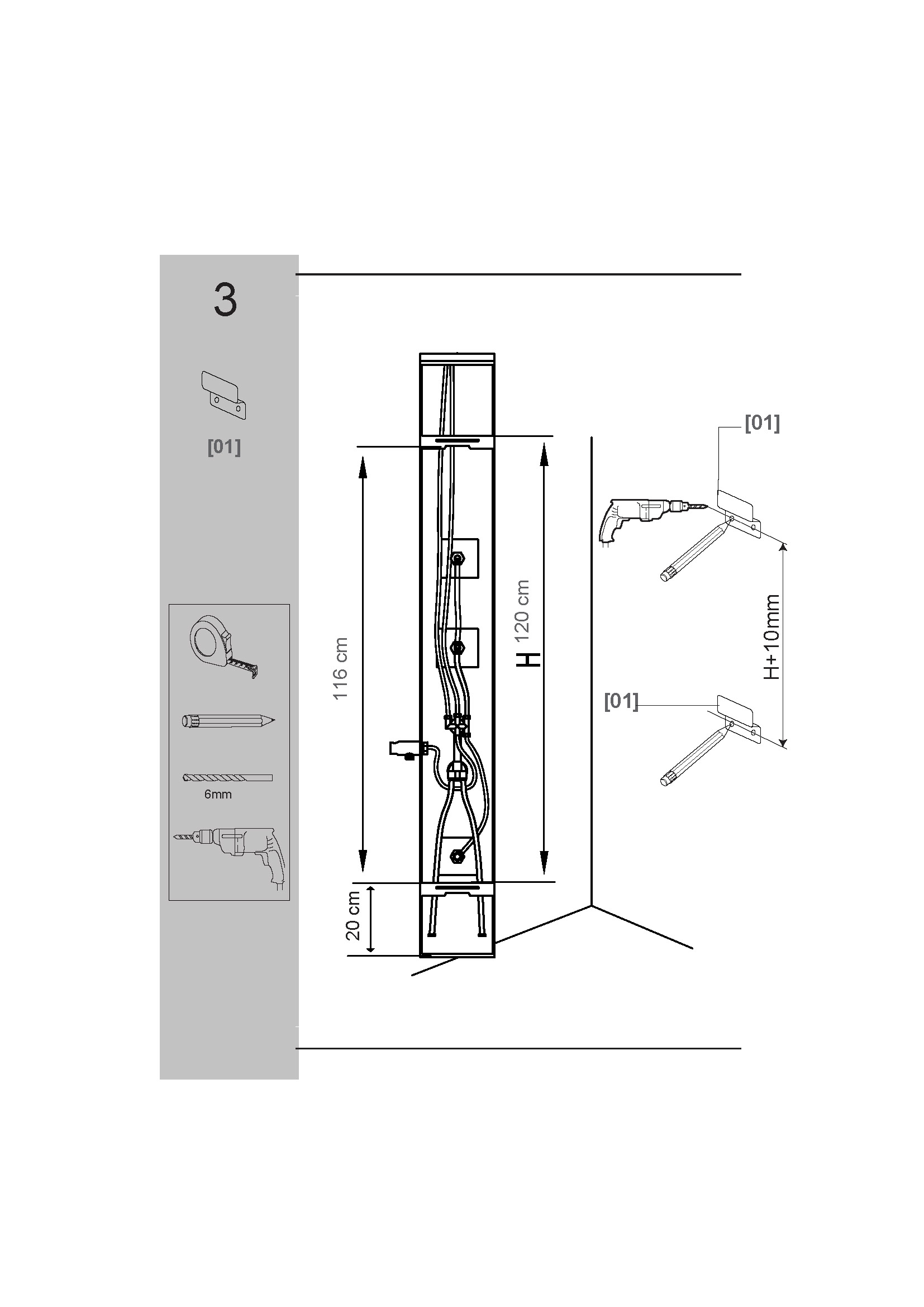 Colonna in acciaio multifunzione di design Sphera - immagine 16
