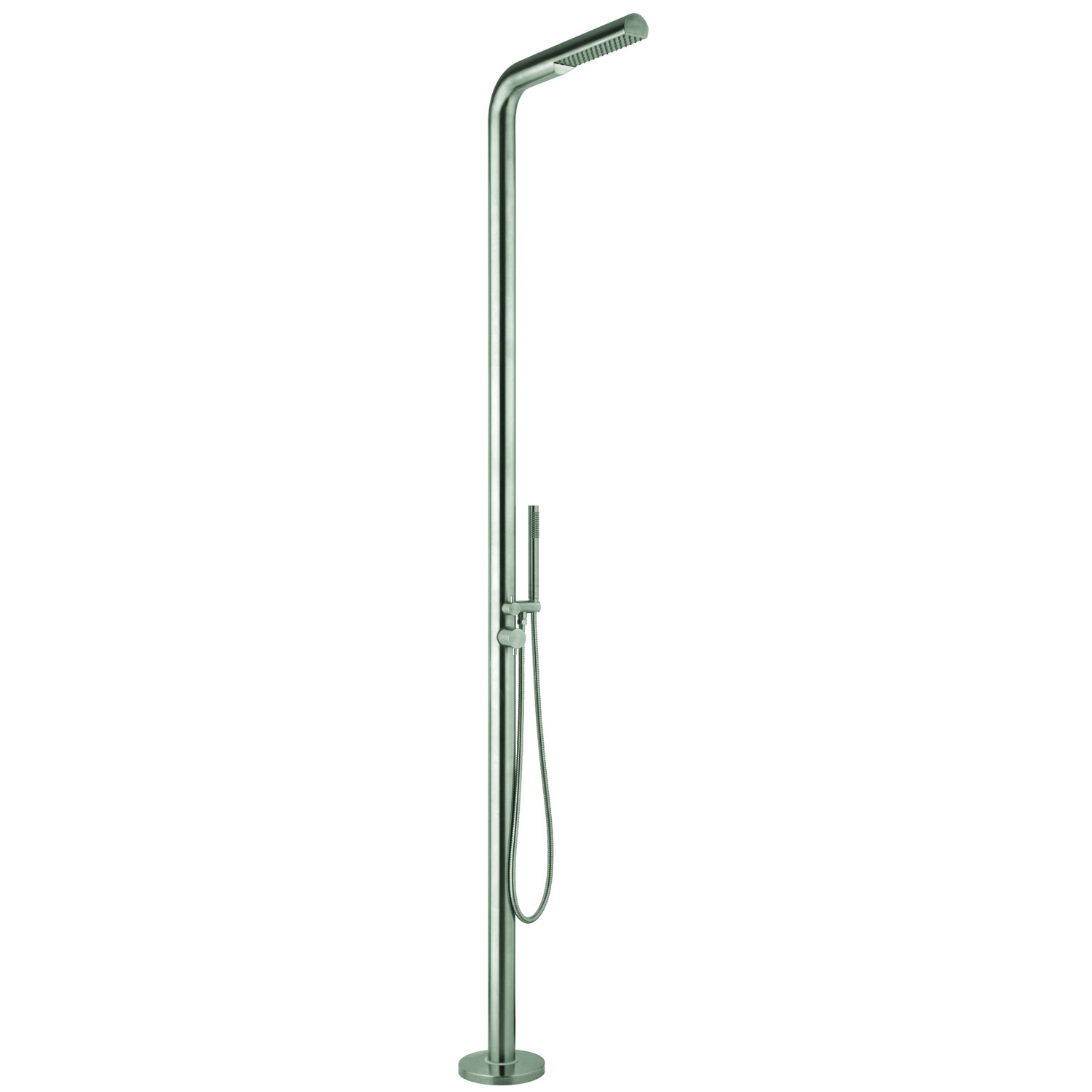 Cheonda - Colonna doccia acciaio inox 316 soffione, doccia e flessibile