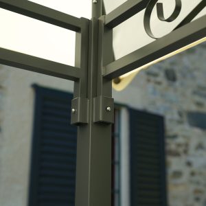 Gazebo Illinois 3x2 innesto a molla Greenwood