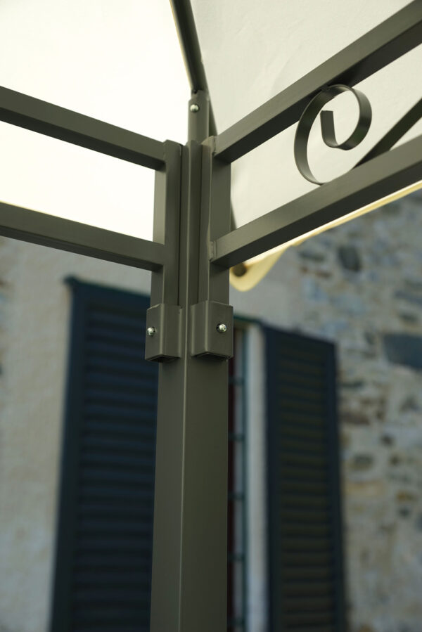 Gazebo Illinois 3x2 innesto a molla Greenwood