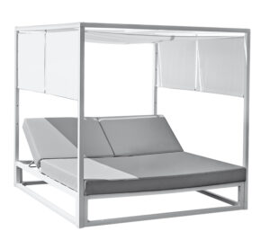 Baldacchino matrimoniale 195X195X200 in alluminio Greenwood