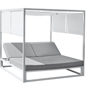 Baldacchino matrimoniale 195X195X200 in alluminio Greenwood